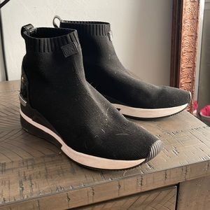 Michael Kors Black and White Sneakers